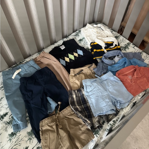 Baby Boy Preppy Clothing Bundle Prep Polos Argyle Rugby Golf Sz 12 Months - Picture 5 of 9